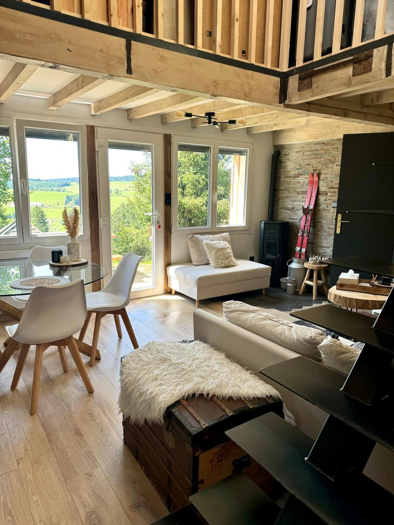 Chalet Pagotin - Le Renversant Métabief Exteriér fotografie